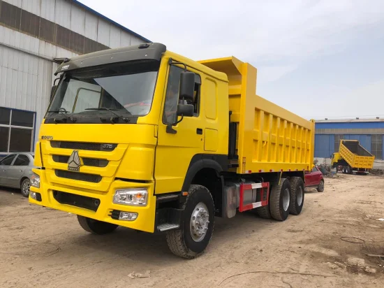 China Sinotruck HOWO Dayun Shacman 6X4 8X4 25t 30t 10/12 ruedas 371HP 375HP 425HP Camión volquete usado en venta