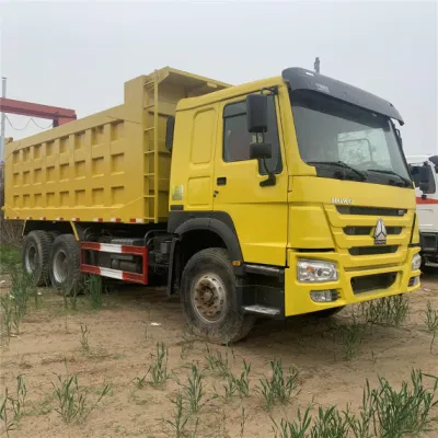 China Sinotruck HOWO Dayun Shacman 6X4 8X4 25t 30t 10/12 Ruedas 371HP 375HP 425HP Camiones volquete para la venta Volquete utilizado en minas, construcción, transporte, muelles