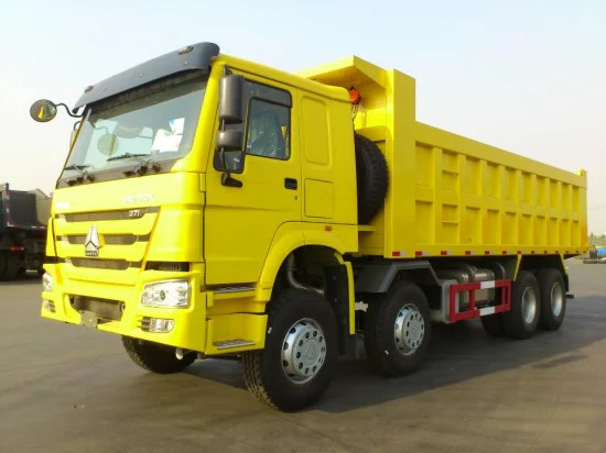 China Camión volquete HOWO 8X4 6X4 Dumper volquete usado de segunda mano Mezclador volquete Mezclador Bomba de concreto Camión tractor