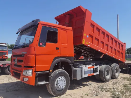 China Sinotruck HOWO Dayun Shacman 6X4 25t 10 ruedas 371HP 375HP 425HP Camión volquete usado usado para minas, construcción, transporte, muelles