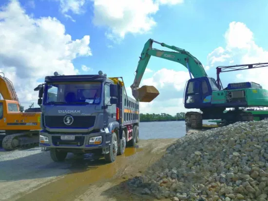 Sinotruck HOWO Dayun Shacman 6X4 8X4 25t 30t 40t 10/12 ruedas 371HP 375HP 420HP 440h Camión volquete para la venta volquete utilizado en minas, construcción, Transportatition